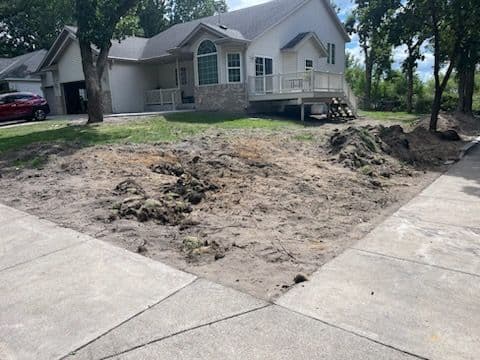Gallery photos for Lot Regrade and Preparation in St. Cloud: Image #2
